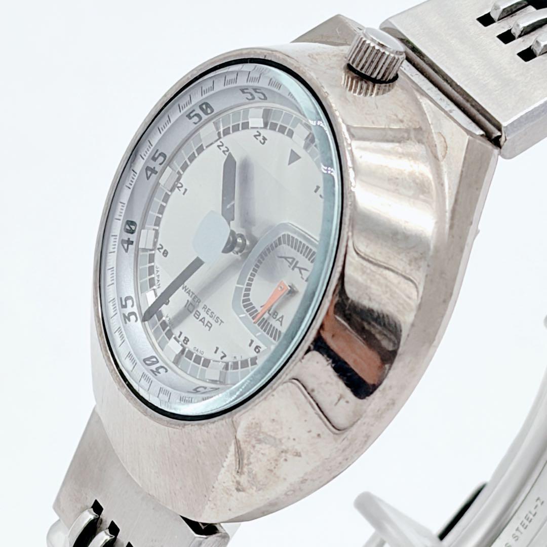 【レア】 SEIKO ALBA AKA ユニコーン 一角ケース 立体ダイヤル