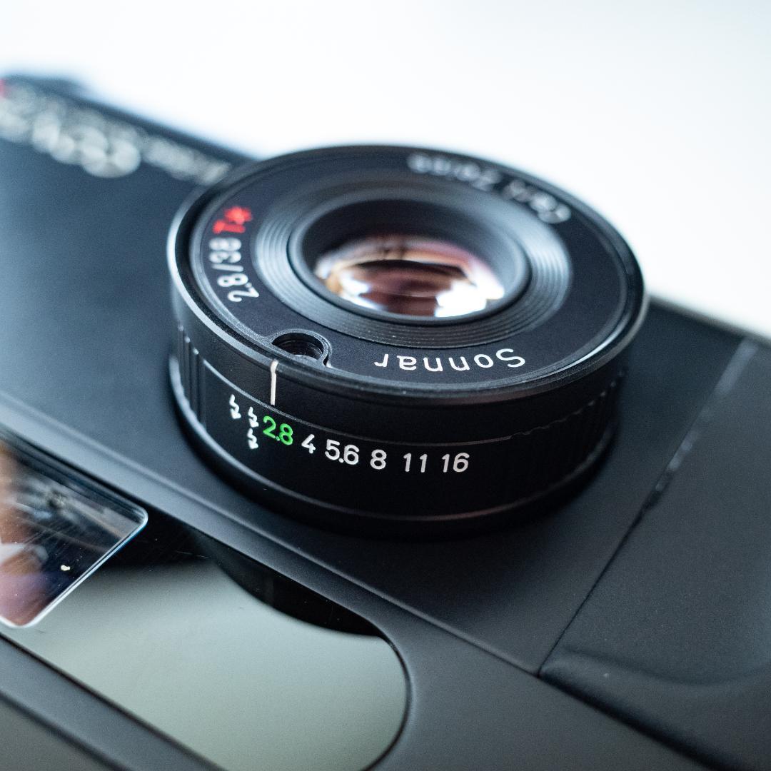 【希少・動作OK】CONTAX T2 ブラックペイント / コンタックス 完動品