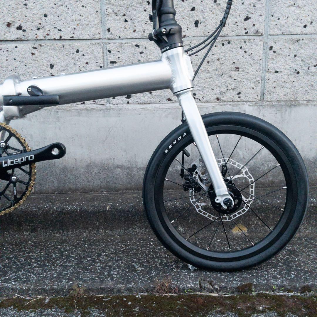 DAHON K9X 同等 ★ 超軽量【8KG】★Tiagra 10速 クリア塗装