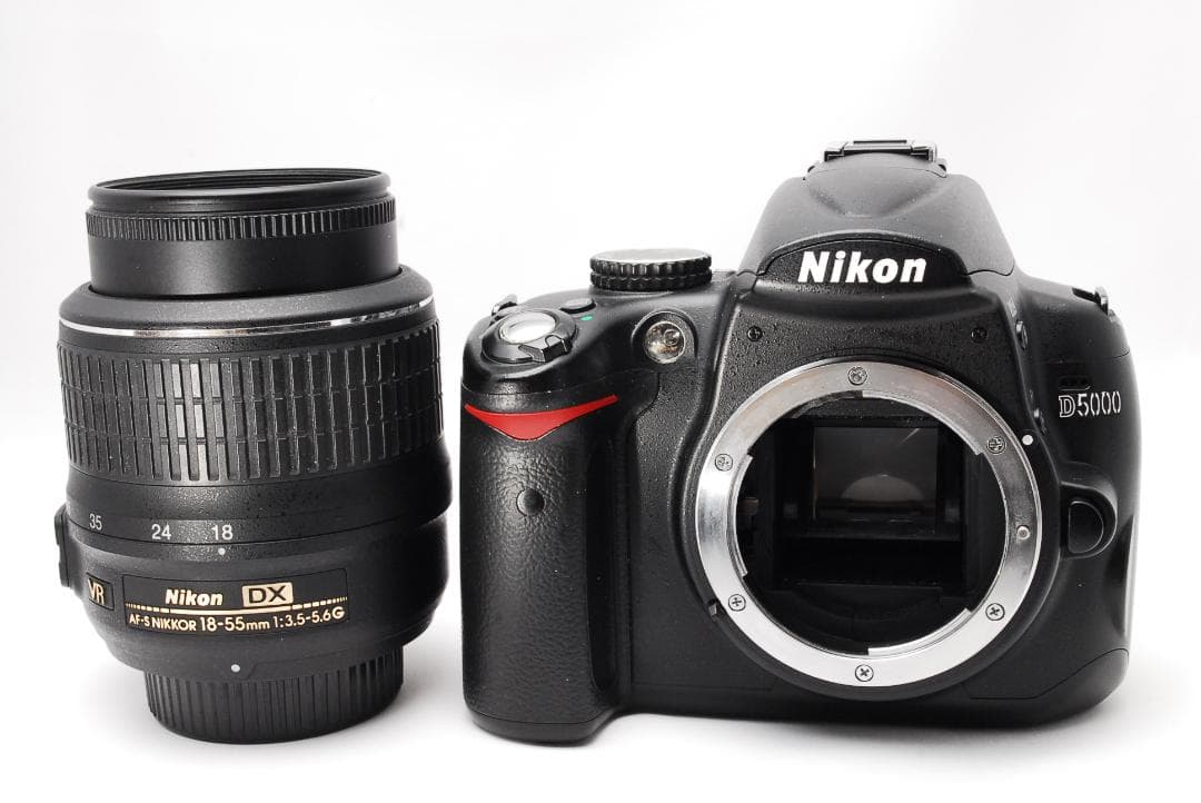 Nikon D5000＋18-55mm VR スマホ転送 一眼デビューに最適！