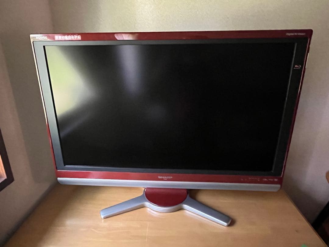 シャープ　液晶テレビ 37インチ　Blu-ray Discプレーヤー　アクオス