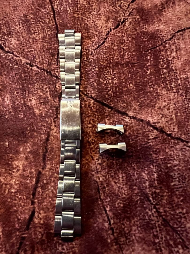 ロレックス ブレスレット ステンレス　巻きブレス　ヴィンテージ アンティーク