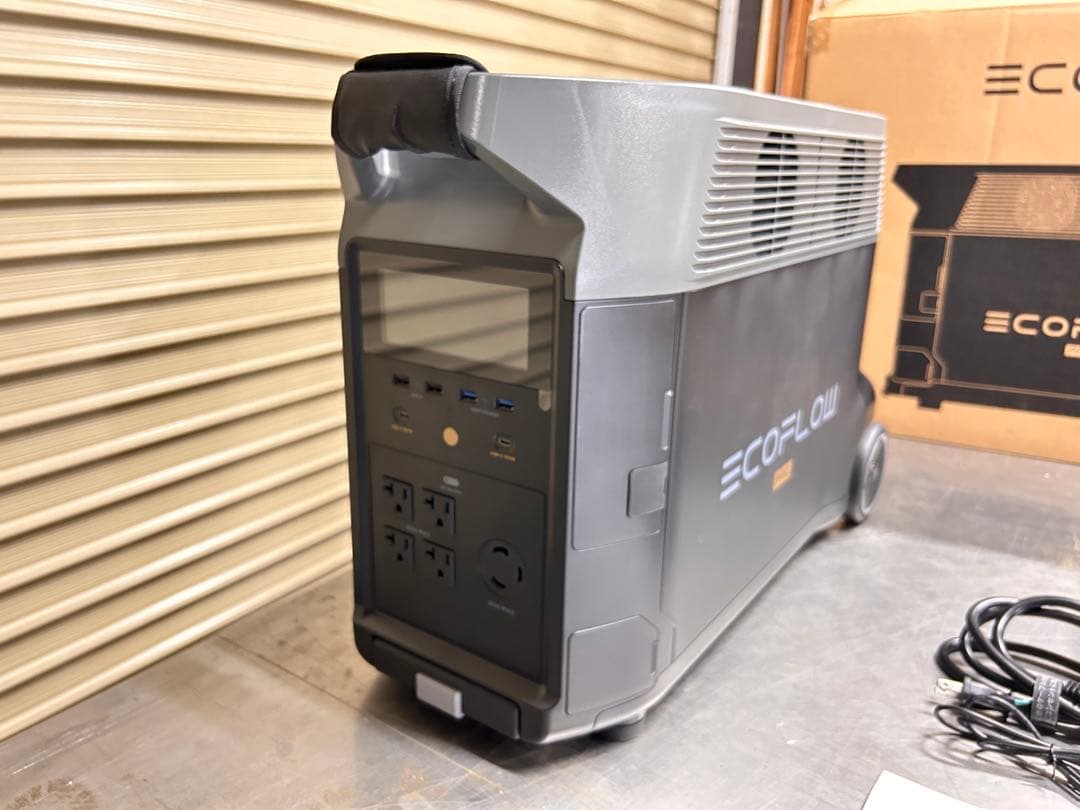 エコフローデルタプロ　EcoFlow DELTA Pro ポータブル電源