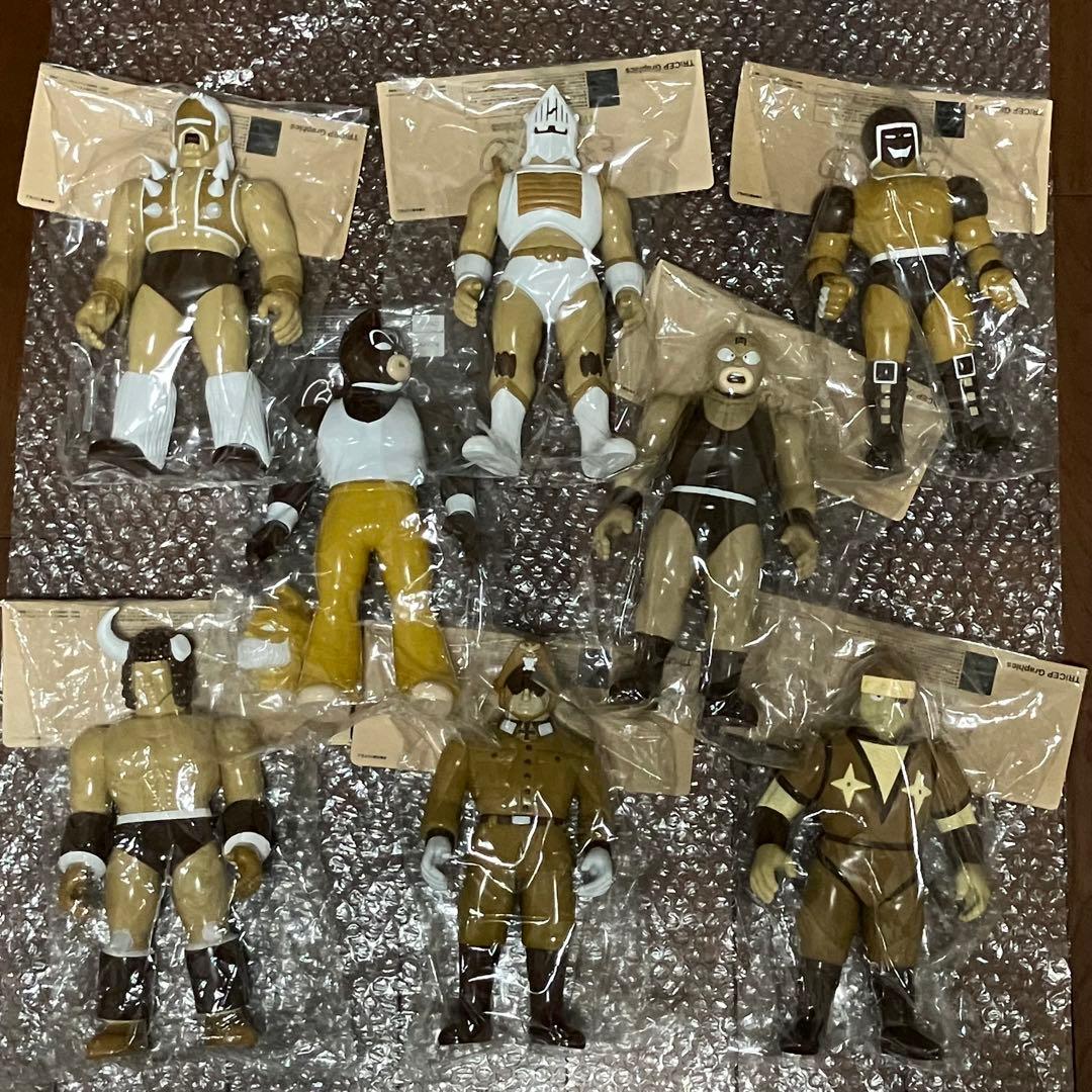 ファイブスタートイ★キン肉マンソフビキン消しキンケシロビンマスクウォーズマン