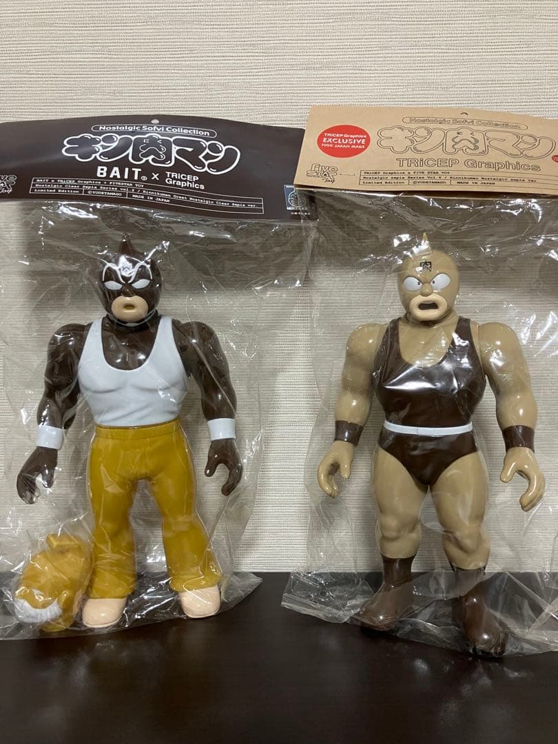 ファイブスタートイ★キン肉マンソフビキン消しキンケシロビンマスクウォーズマン