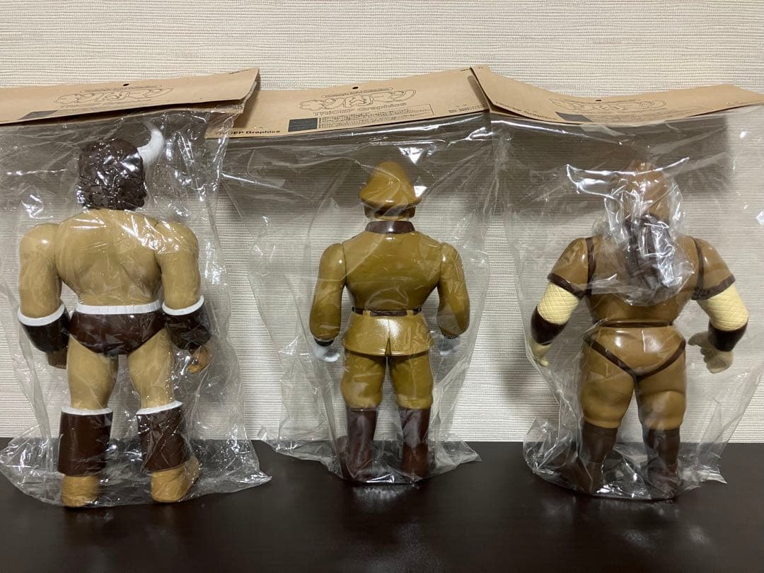 ファイブスタートイ★キン肉マンソフビキン消しキンケシロビンマスクウォーズマン