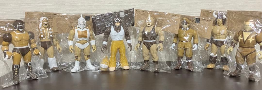 ファイブスタートイ★キン肉マンソフビキン消しキンケシロビンマスクウォーズマン