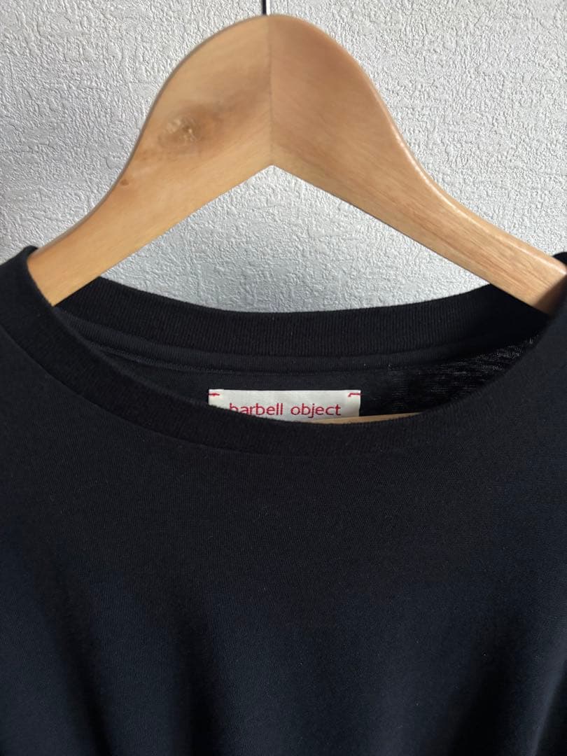 トップス 25AW barbell object bo top BLACK FREE