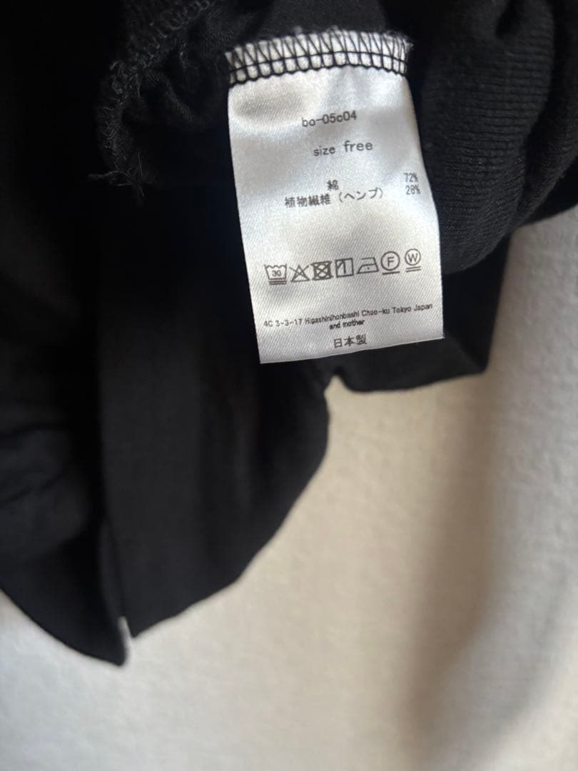 トップス 25AW barbell object bo top BLACK FREE