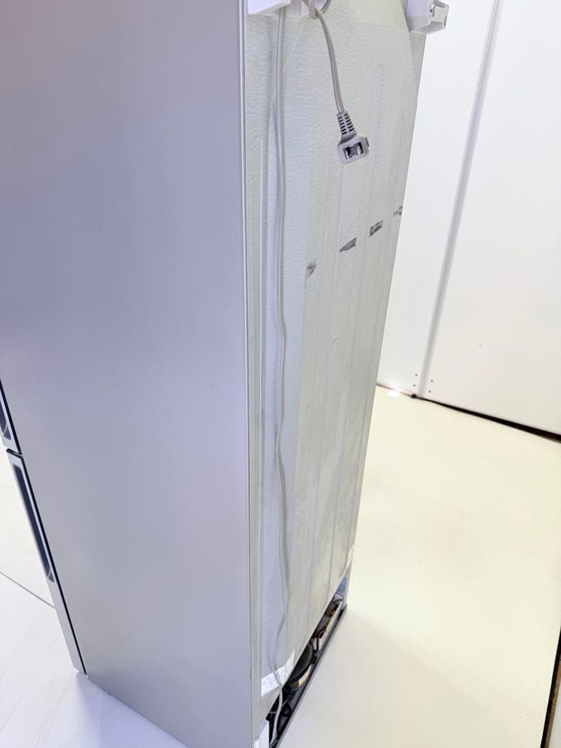 シルバー 2ドア冷蔵庫　Haier +冷凍冷咸庫+JR-NF305AR