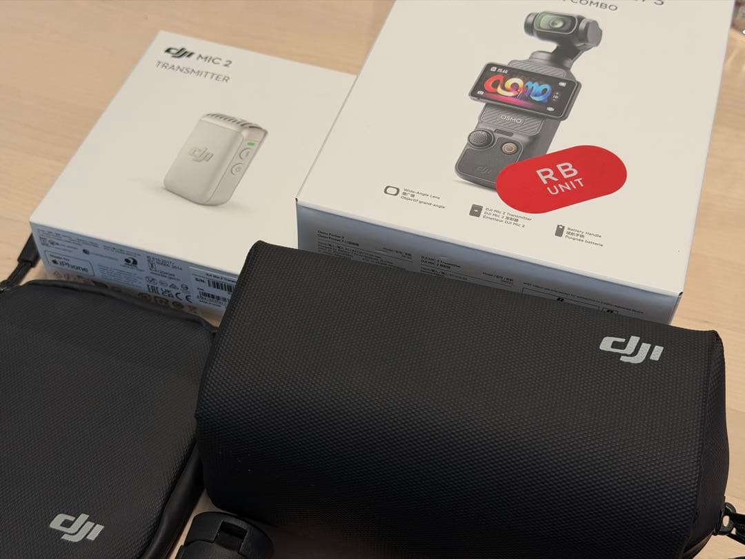 DJI Osmo Pocket 3 クリエイターコンボセット　美品　保証2年付き