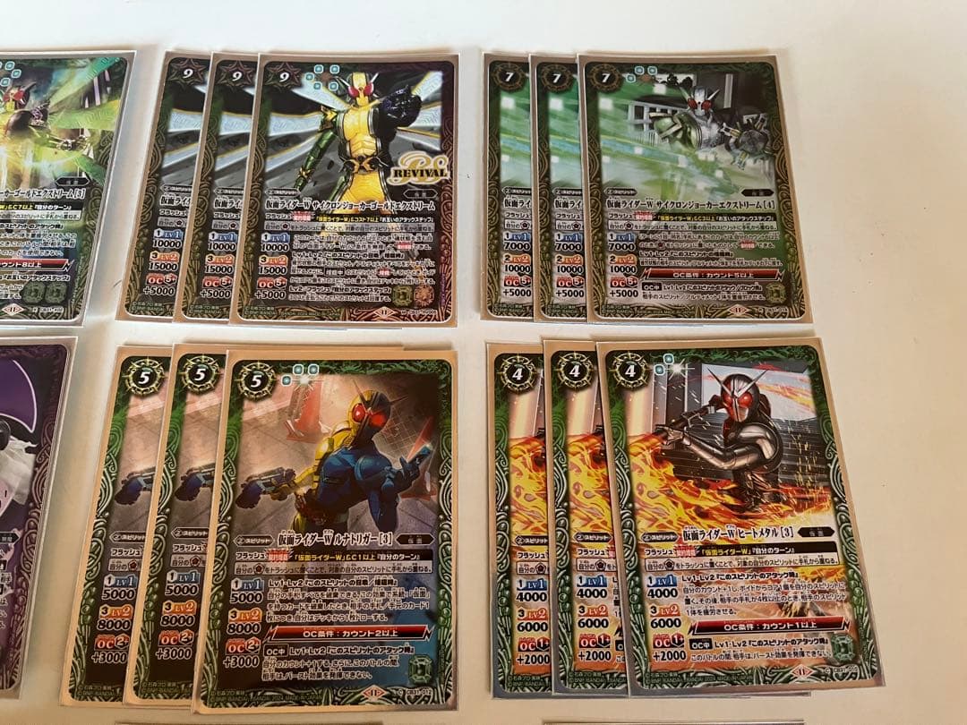 バトスピ　仮面ライダーW ダブル　デッキ