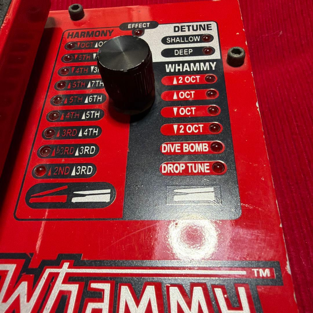 ギターエフェクターDigiTech Whammy ACアダプター付き