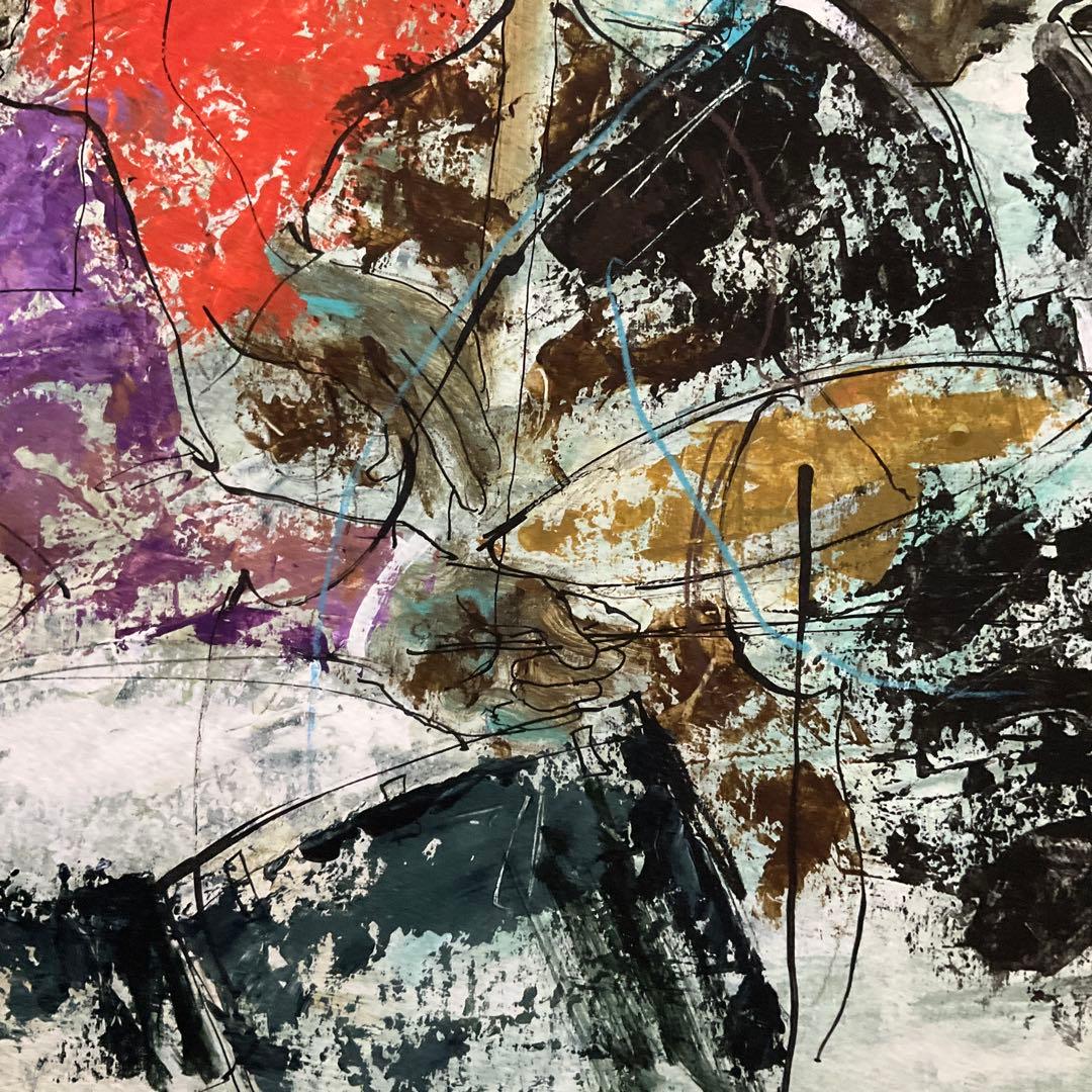 絵画・額縁・版画・津田耕・新品未使用・JAZZ・Excite・美術品・インテリア