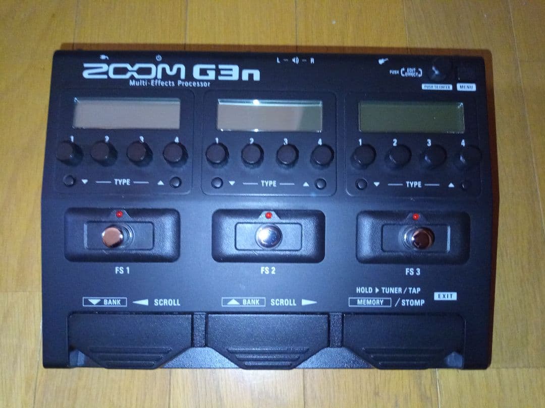 週末値下げ、ZOOM G3n マルチエフェクター