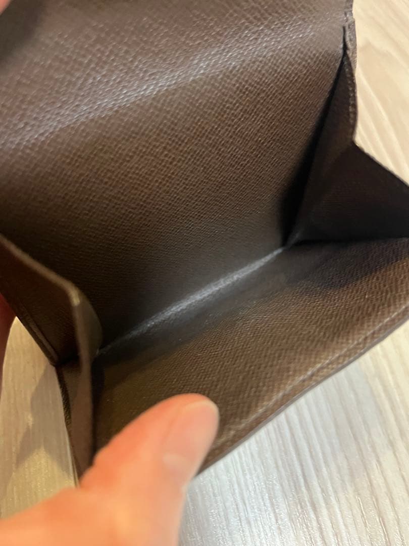 Louis Vuitton ダミエ 二つ折り財布
