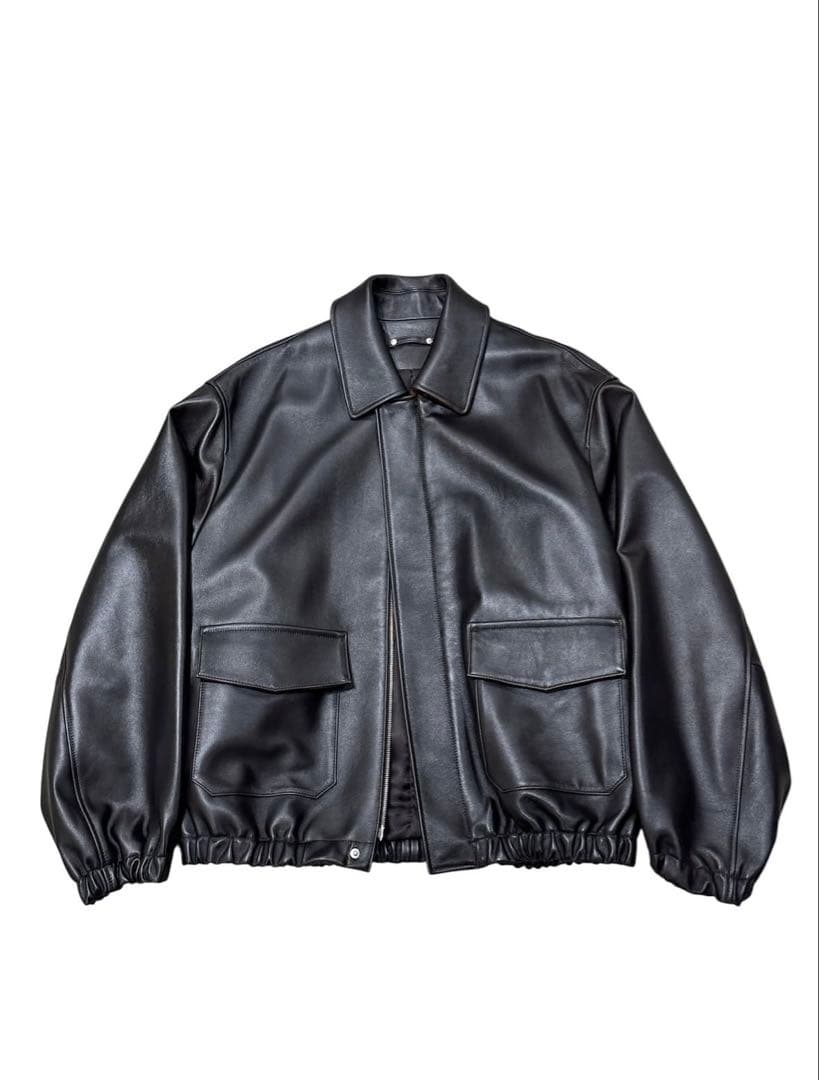 ジャケット・アウター ssstein EX SHEEP LEATHER FLIGHT JACKET