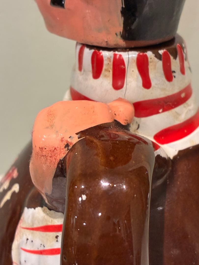 ビンテージ50s スカル　髑髏　骸骨　海賊　パイレーツ　デカンタ　Japan