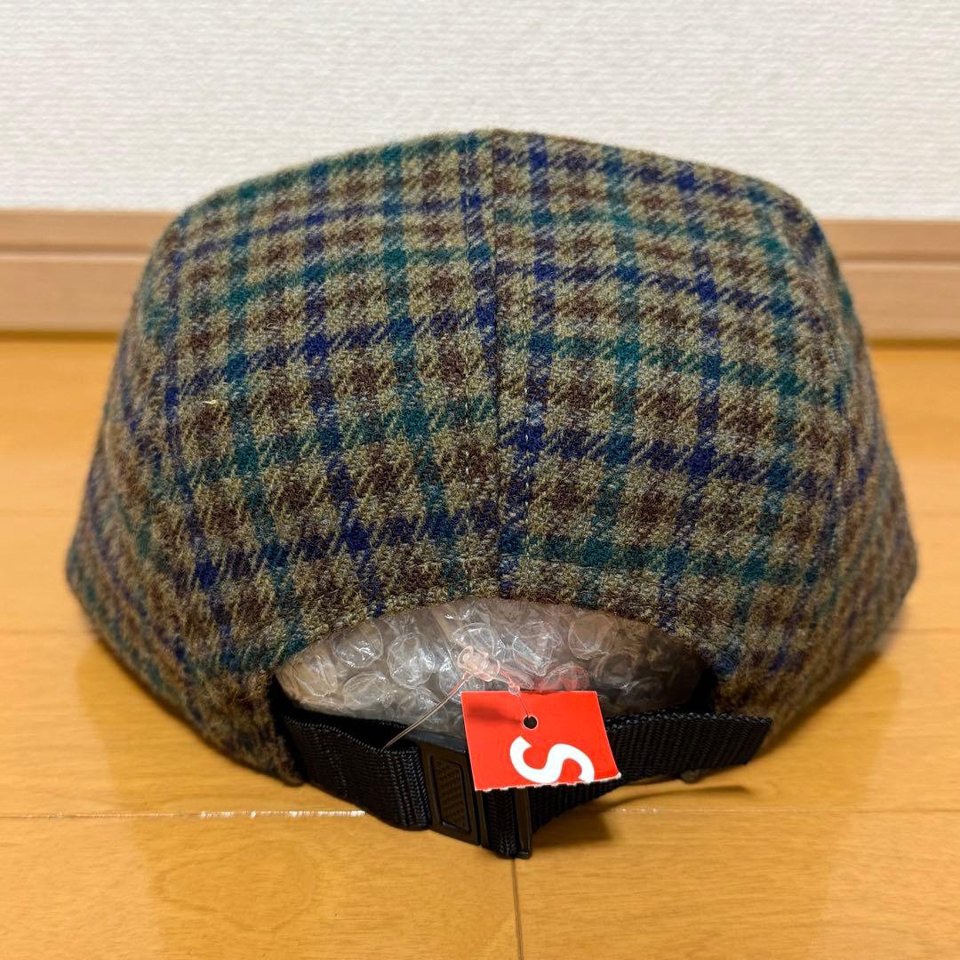新品 Supreme Tweed Camp Cap オリーブ 14aw タグ付き