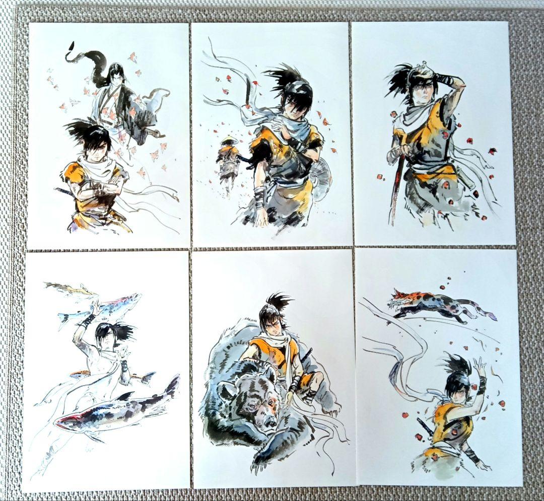 カムイ伝　第二部　オリジナル複製原画セット　12枚入り