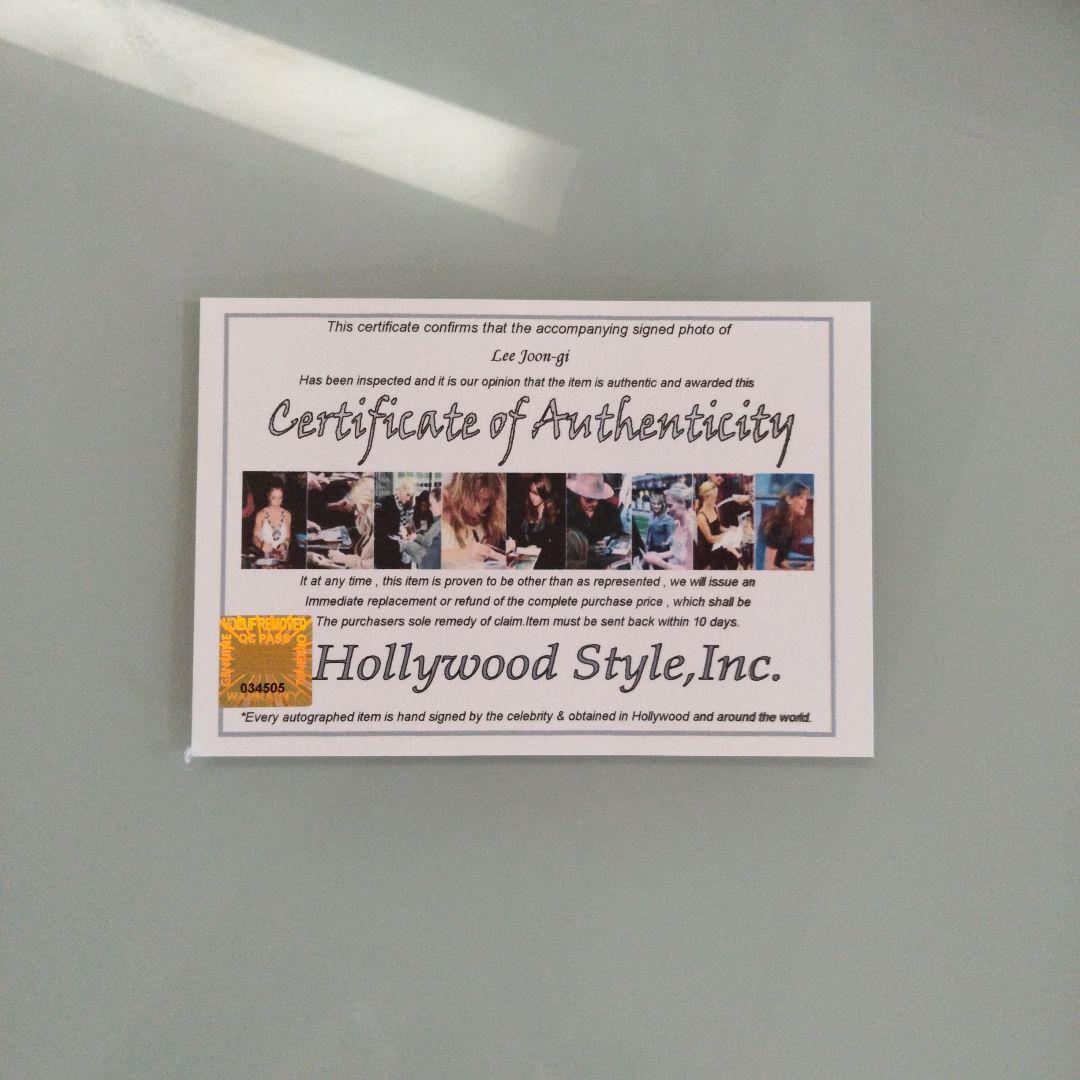 セール中…イ・ジュンギ直筆サイン入り超大型写真…Lee Joon-gi…