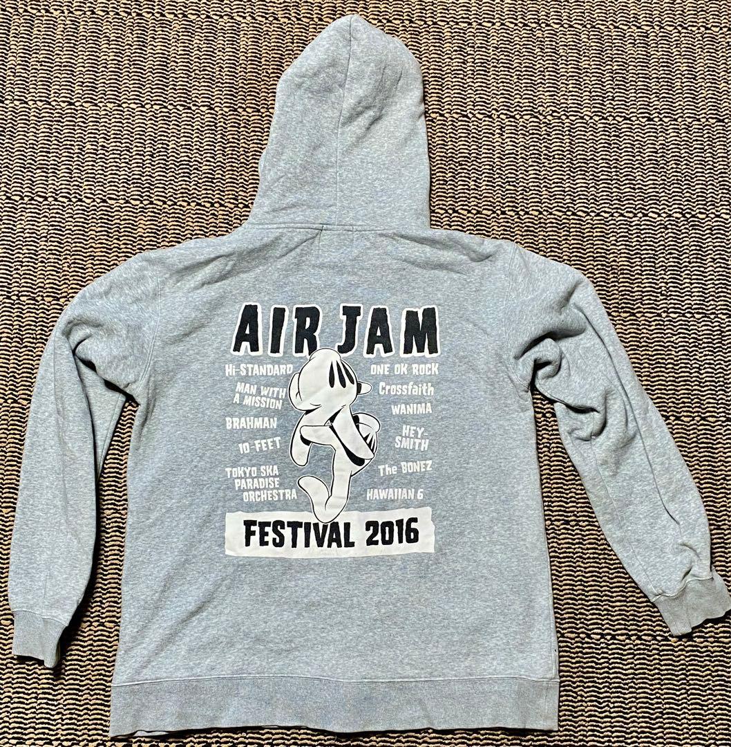 【レアサイズ】ハイスタ AIRJAM2016 XXL グレー パーカー