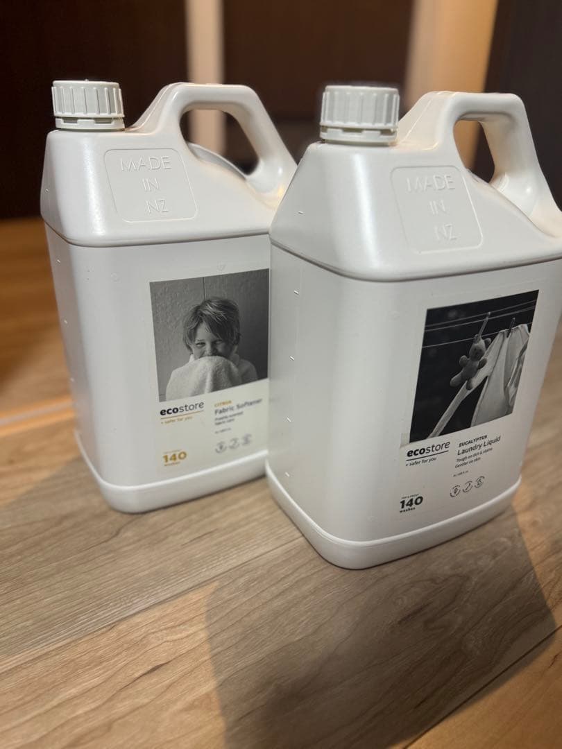 ecostore（エコストア）洗濯洗剤(ユーカリ)＆柔軟剤(シトラス)5Lセット