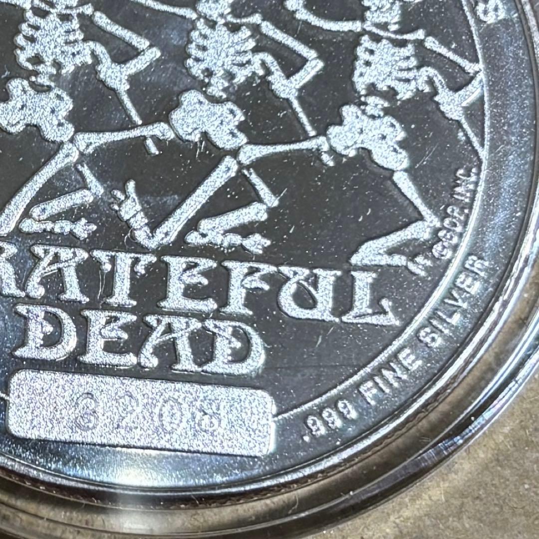 Grateful Dead Fine Silver Coin 純銀 