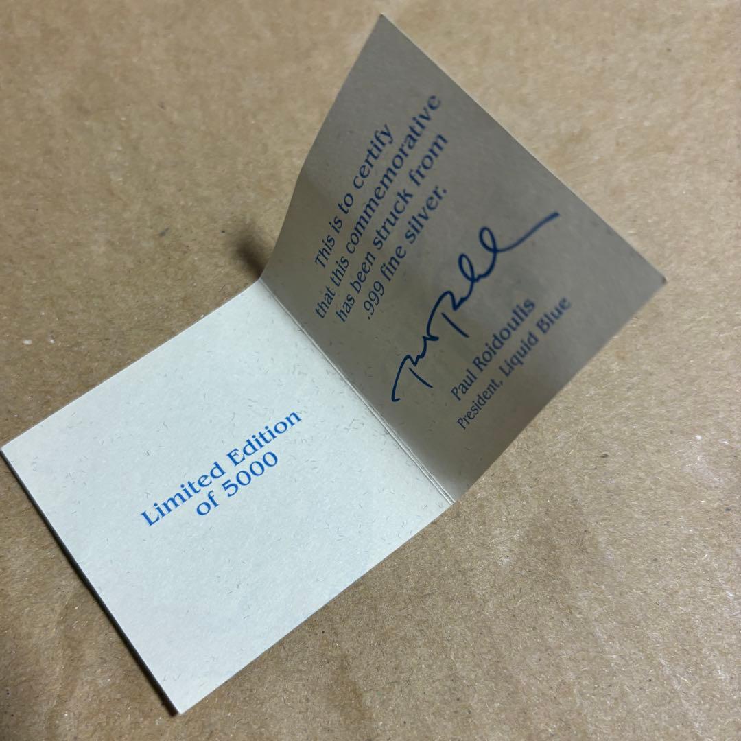 Grateful Dead Fine Silver Coin 純銀 