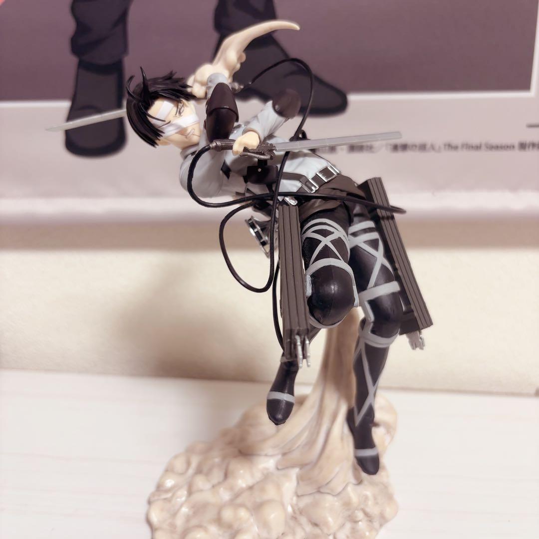 進撃の巨人 一番くじ 地ならし リヴァイ フィギュア 箱無し