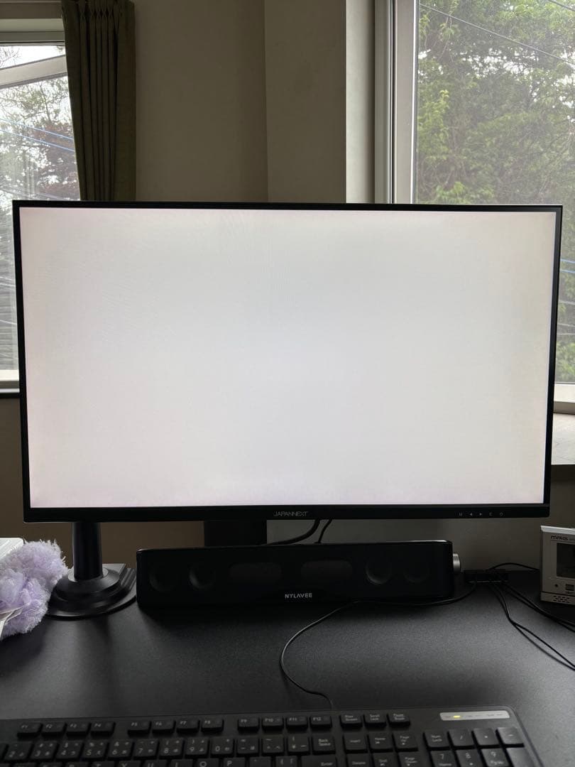 【アームなし】JAPANNEXT 27インチ ゲーミングモニター 165Hz