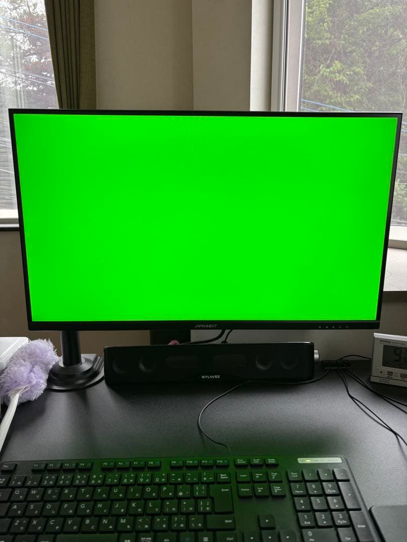 【アームなし】JAPANNEXT 27インチ ゲーミングモニター 165Hz