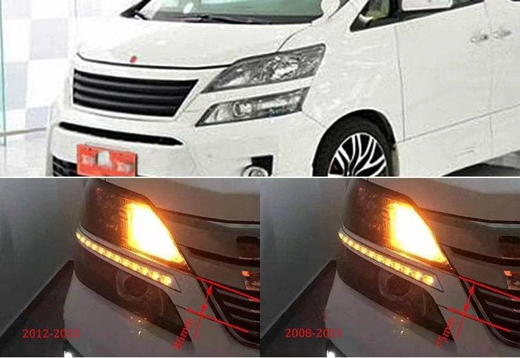 トヨタ 20系 ヴェルファイア メッキグリルガーニッシュシーケンシャルウインカー