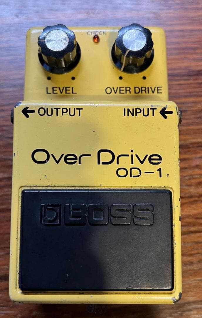 BOSS OD-1 初期型 モディファイ済み