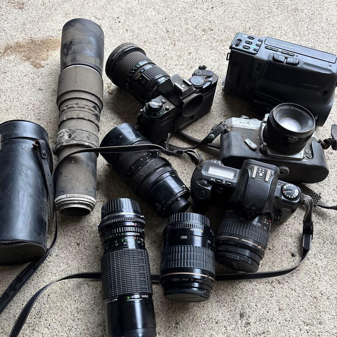 デジタルカメラとレンズセットまとめてまとめ売り