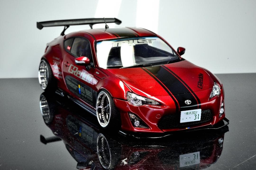 【アオシマ 1/24】TOYOTA86 ”GREDDY&ROCKETBUNNY