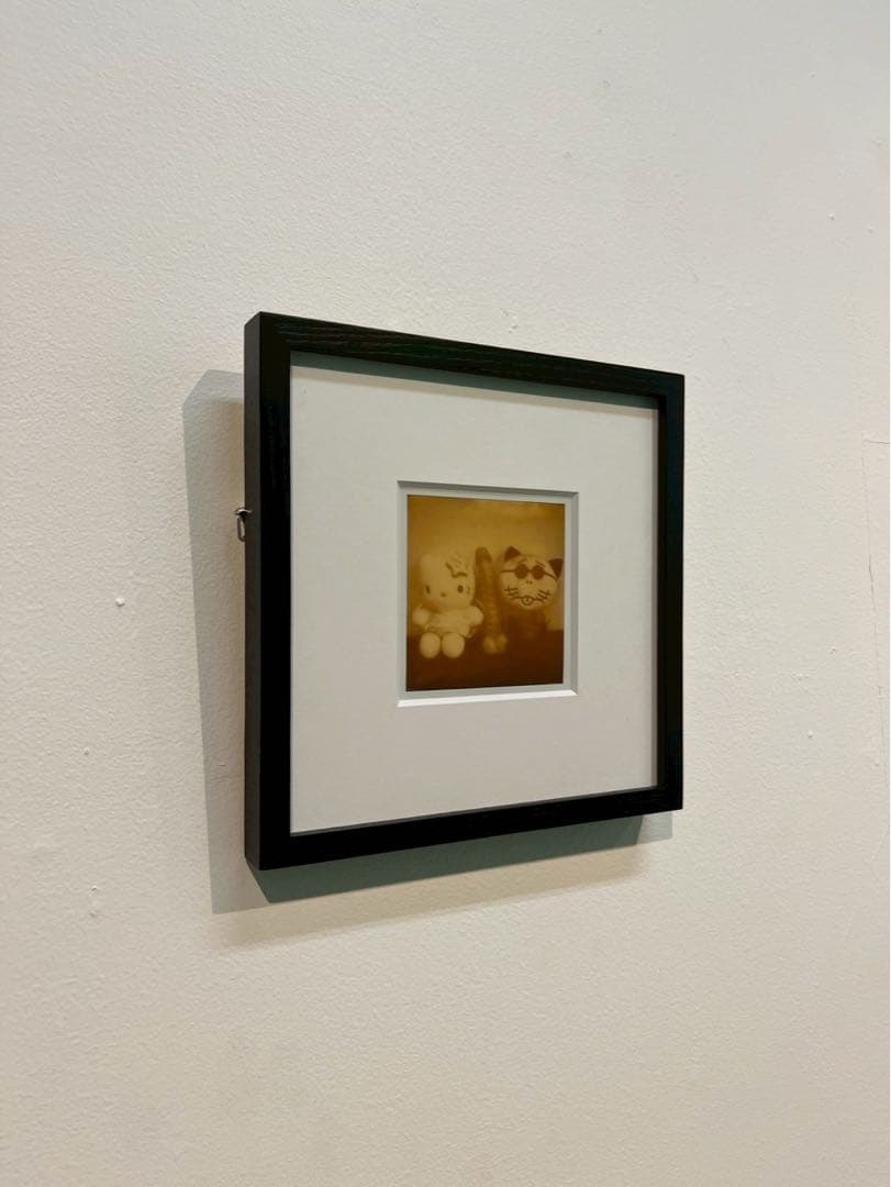 荒木経惟 ポラロイド写真 サイン入 額装