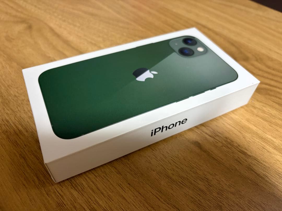 【SIMフリー】Apple iPhone 13 128GB グリーン 本体