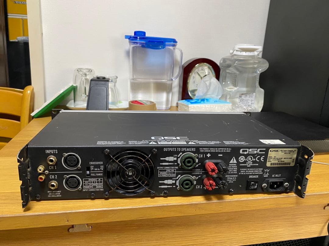 QSC GX7 MADE IN USA 1000W/4ohmパワーアンプ