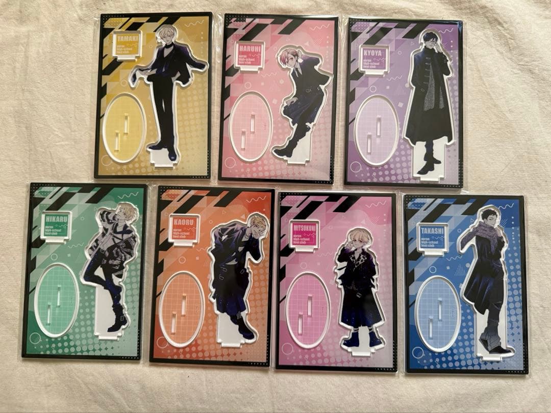 桜蘭高校ホスト部 コラボカフェ アクリルスタンド 7人セット