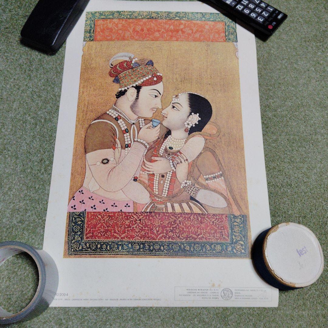 貴重旧東ドイツDRESDEN国立博物館購入写真ポスター6枚セット筒入り