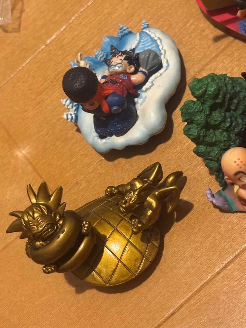 ドラゴンボールカプセル　まとめ売り クライシス編　孫悟空&ブルマ　風呂　牛乳