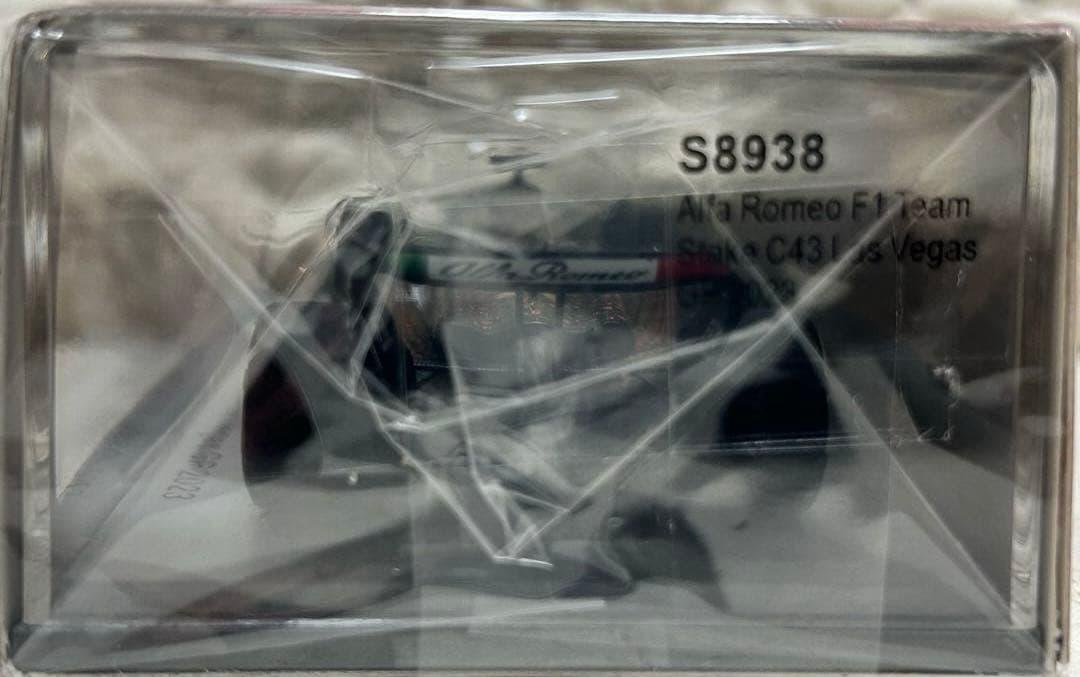 スパーク 1/43 アルファロメオ C43 ボッタス　2023ラスベガスGP