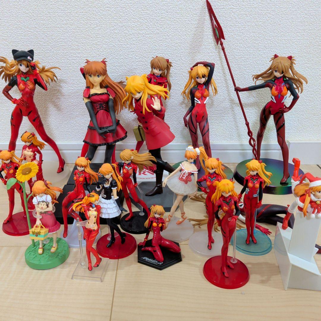 エヴァンゲリオン アスカ・ラングレー フィギュアセット　21体