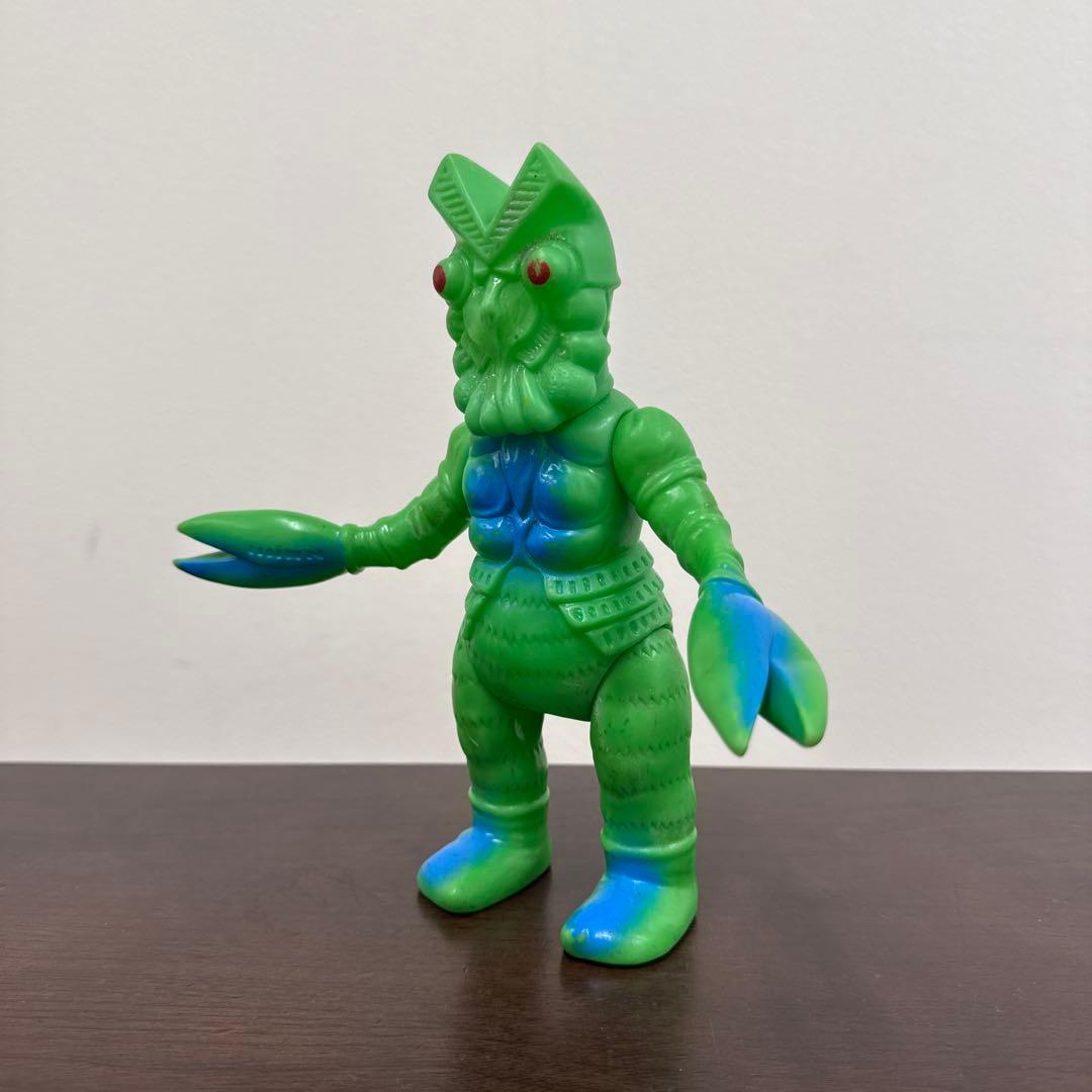 当時物　マルサン　怪獣　バルタン星人　ソフビ