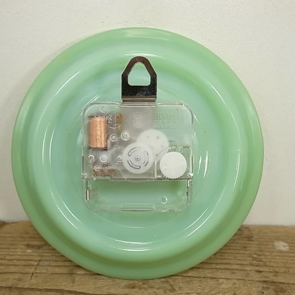 ファイヤーキング ジェードレストランウエア ソーサークロック① 直径 約15cm