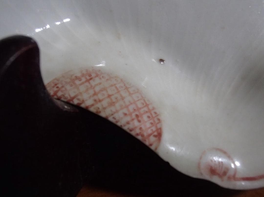 色絵　平貝形　小皿　古九谷　骨董