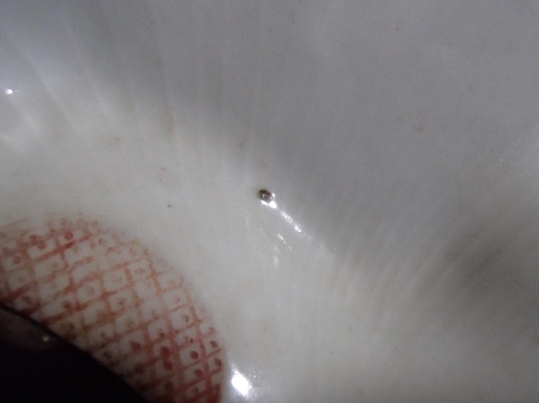 色絵　平貝形　小皿　古九谷　骨董