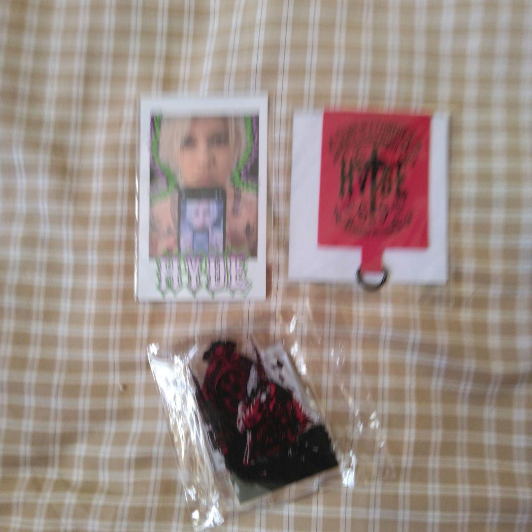 hyde様チェキ1種、アクスタ1種他