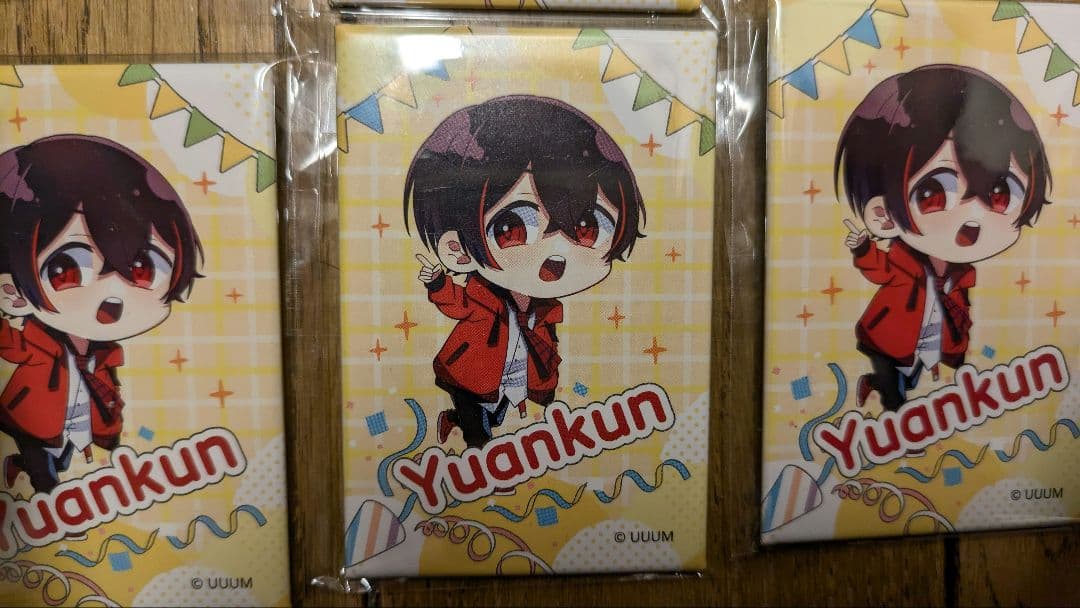 カラフルピーチ　ゆあんくん バッジ 10個セット yuan kun